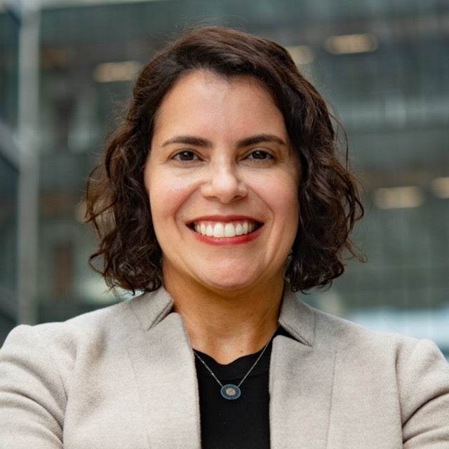 Portrait of Fernanda Leite, Interim Vice President for Research