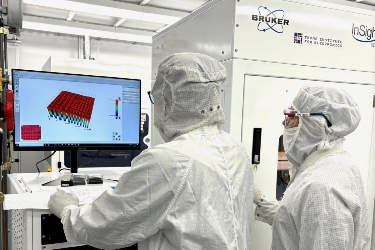 Researchers in a lab