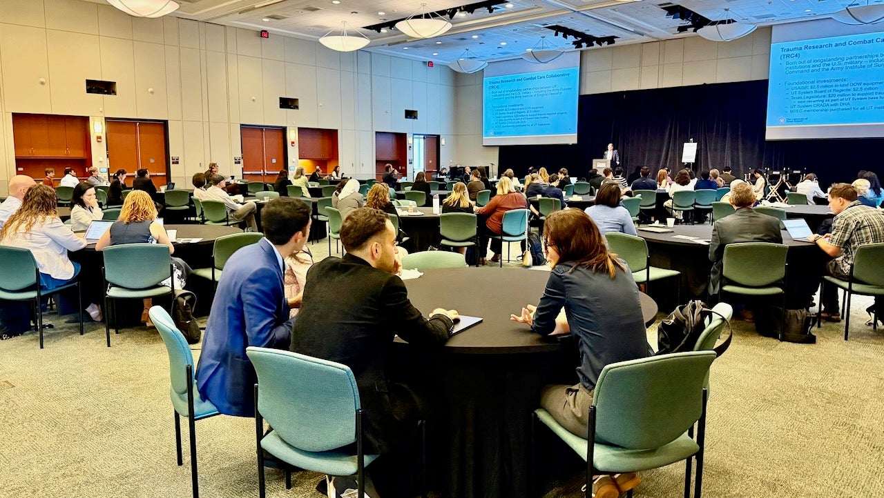 UT MD Anderson Summit audience