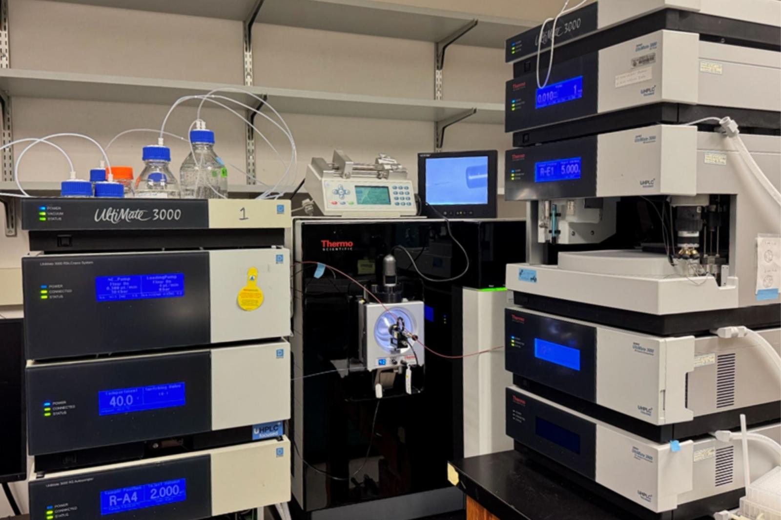 Orbitrap Fusion Tribrid with Ultimate 3000 RSLCnano and RSLC UPLC