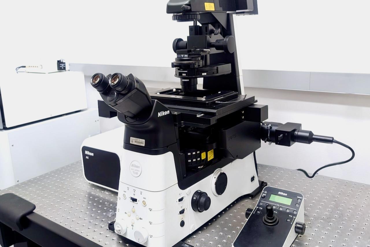Nikon AXR 8-Laser scanning confocal microscope