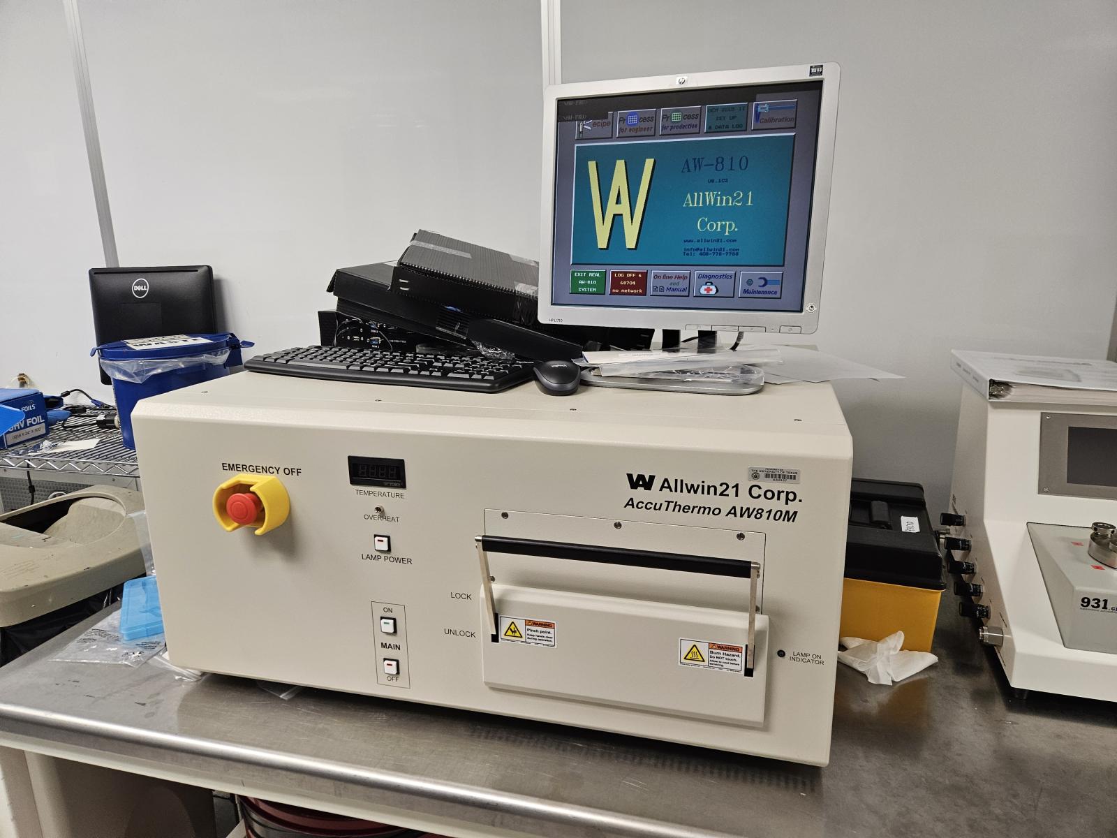 Rapid Thermal Anneal Silicon - Allwin 610