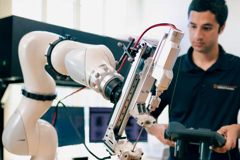 A robotic arm
